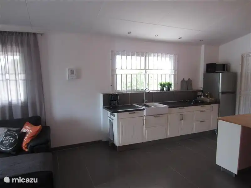 The kitchen fully equipped.