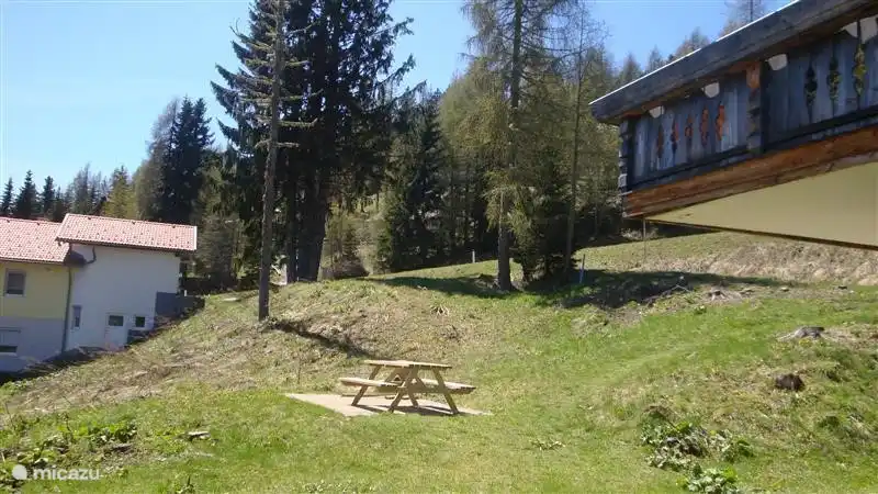 Hier sieht man gut den Raum neben dem Haus.