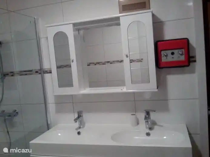 Der neue Badezimmer im Keller mit Große Sauna.