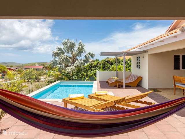 Holiday home in Curaçao, Banda Abou (West), Fontein - villa TheDriftaway - Seaview+Private Pool