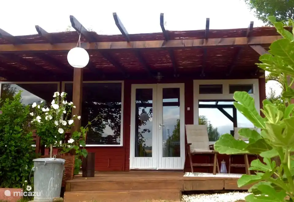 Das Ferienhaus mit Terrasse