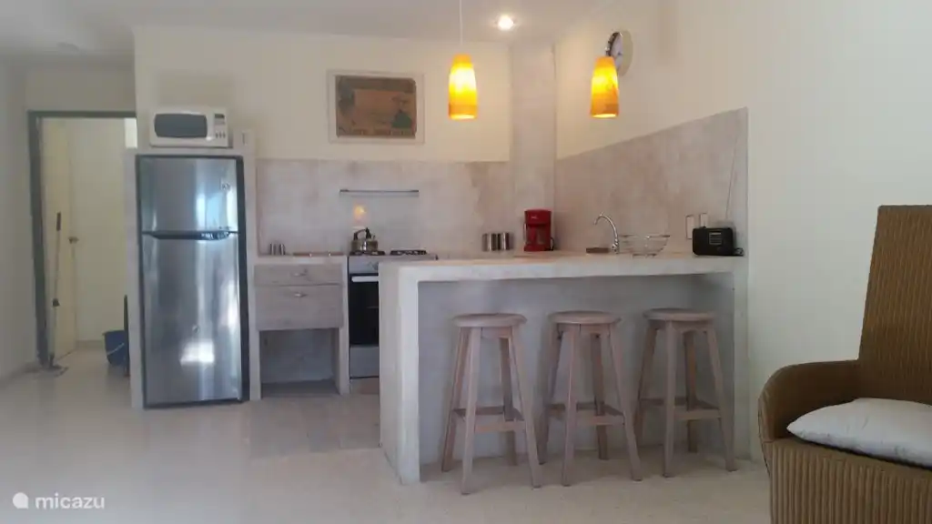 Appartement 'Soleil'
salon et cuisine