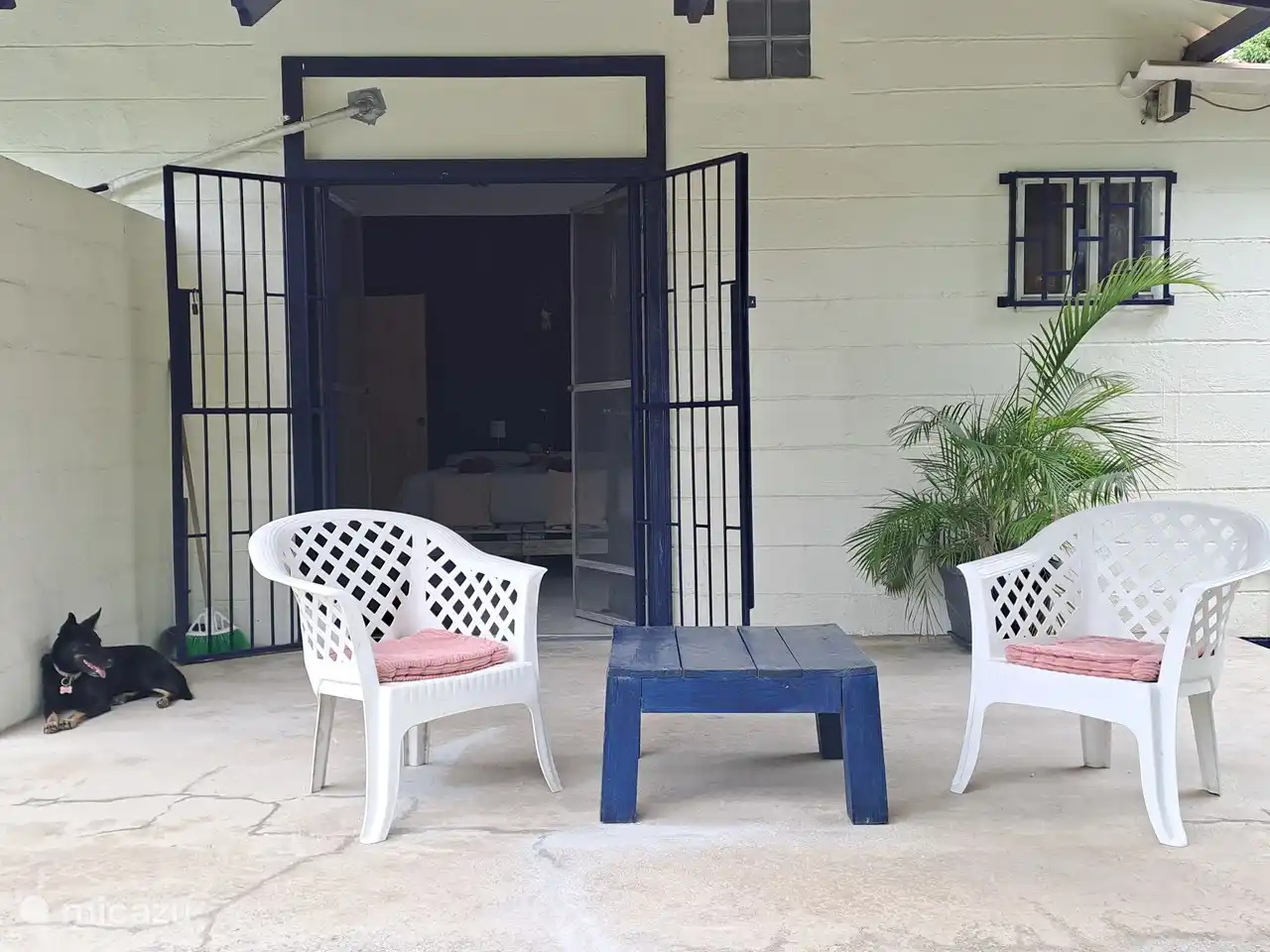 Terrasse de la lune violette