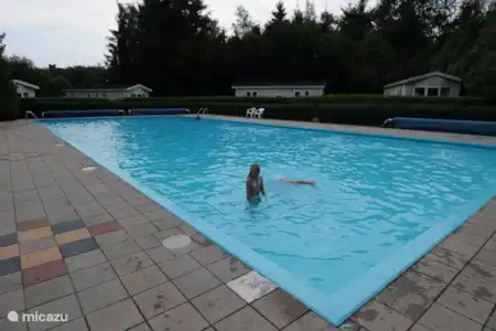 Vakantiehuis Nederland, Gelderland, Epe chalet Chalet Epe 143 groot verwarmd zwembad