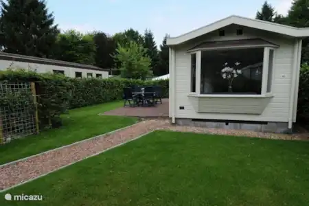 Vakantiehuis Nederland, Gelderland, Epe chalet Chalet Epe 143 tuin