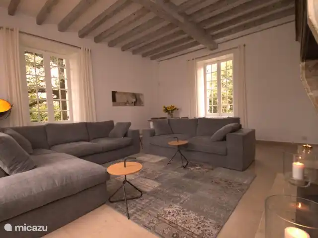 Villa de Banninck **** huren in Frankrijk, Charente, Laprade - villa De ruime woonkamer met comfortabele meubelen