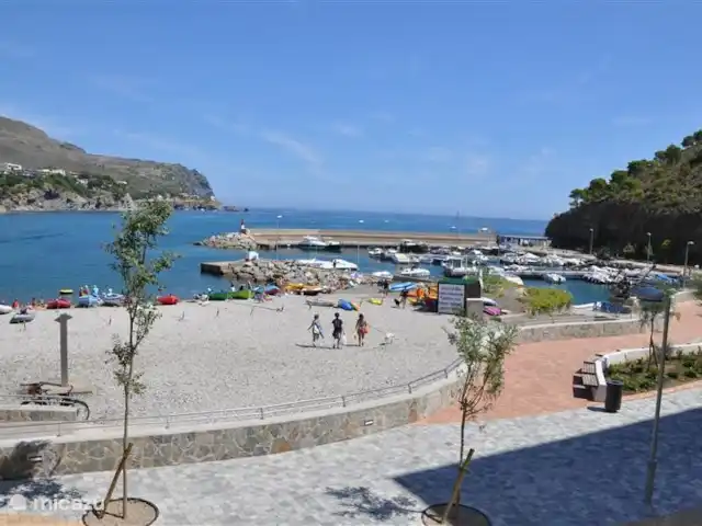 Tramuntane 1 | Espagne, Costa Brava, Colera - appartement La digue sans voiture avec aire de jeux pour enfants, terrasses, bancs