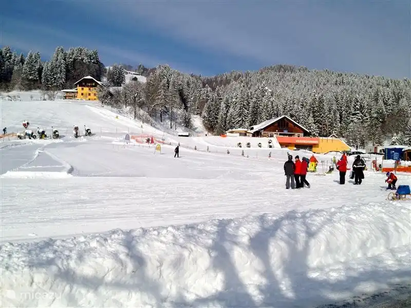 piste de ski à 100m de la maison