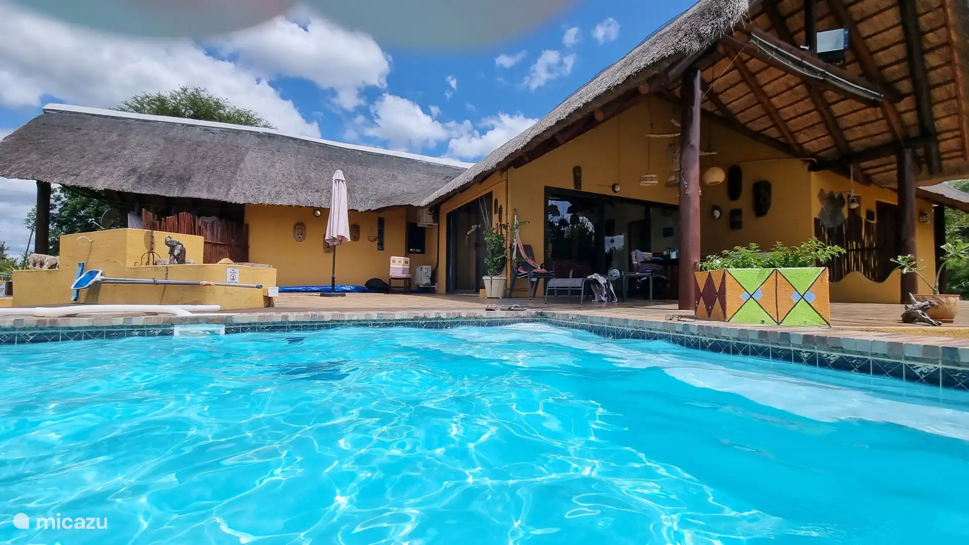 Splashpool om in de warme maanden even af te koelen