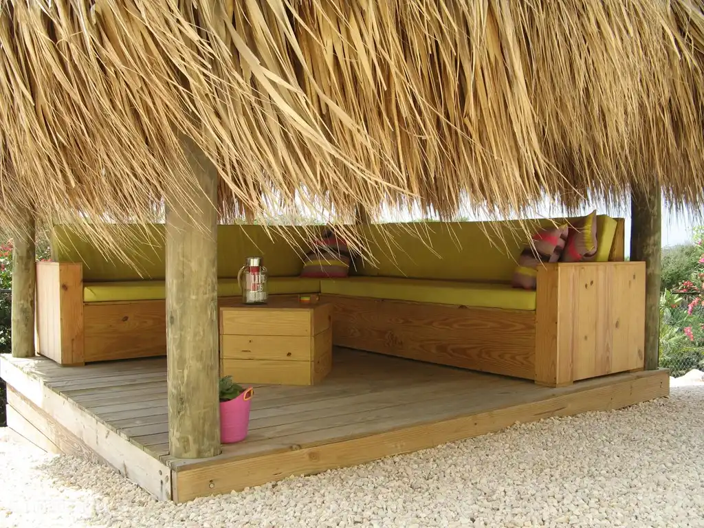 C'est le Palapa où vous pouvez vous asseoir ou vous allonger à l'ombre.