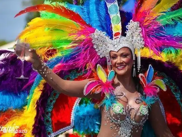 Villapark Fontein A27 huren in Curaçao, Banda Abou (west), Fontein - vakantiehuis Carnaval op Curaçao is het belangrijkste culturele evenement van het eiland. De Carnavalfeesten starten begin januari met het Tumba Festival en eindigen met de dag voor Aswoensdag. Carnaval is een mix van straatfeesten, theater, kunst, cultuur, geschiedenis en folklore.