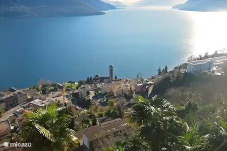 Vakantiehuis Italië, Italiaanse Meren, Luino bungalow Fleury Uitzicht op het Lago Maggiore