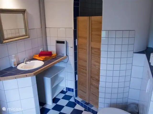 Domaine La Flotte - Syrah en Francia, Aude, Sonnac-sur-l'Hers - casa vacacional Cada baño es diferente y tiene su propio carácter