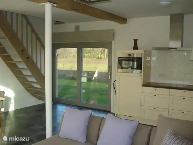 Hoeve De Hagepoorter 2 - Hondsroos huren in België, West-Vlaanderen, Brugge - boerderij Woonkamer