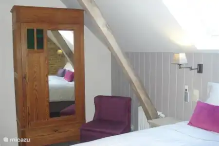 Ferienwohnung Belgien, Flandern, Brügge bauernhof Hoeve De Hagepoorter Schlafzimmer