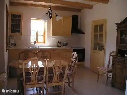 Cocina totalmente equipada.