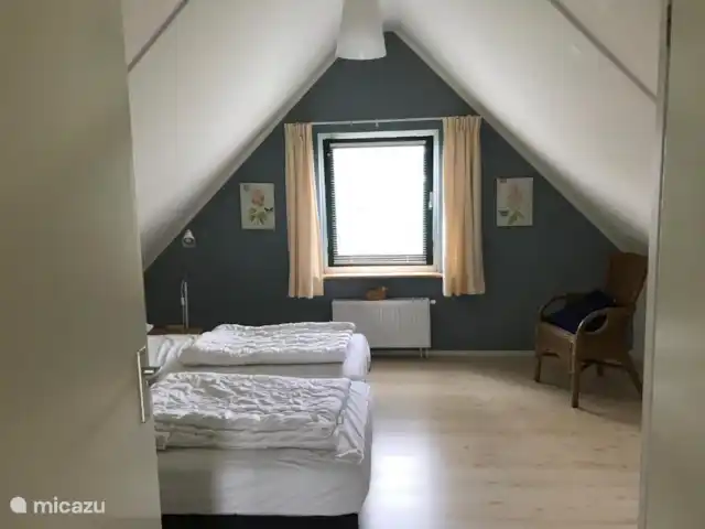 Stinswoning de Wadden en Países Bajos, Frise, Tzummarum - casa vacacional Dormitorio 1er piso También hay un aseo adicional en la 1.ª planta.