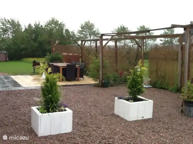 Bargereed 88 Tzummarum | Pays-Bas, Frise, Tzummarum - maison de vacances Jardin avec salon de jardin pour 10 personnes
