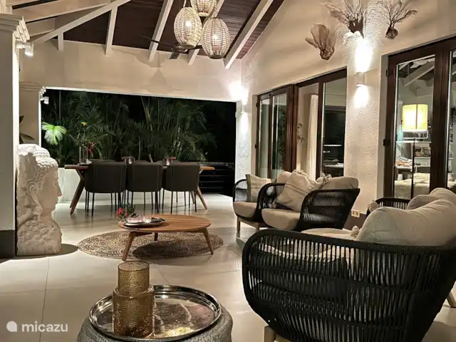 Villa la Brise | Bonaire, Bonaire, Santa Barbara - villa Le porche attrayant pour quand vous ne voulez pas vous asseoir au soleil ;-)
