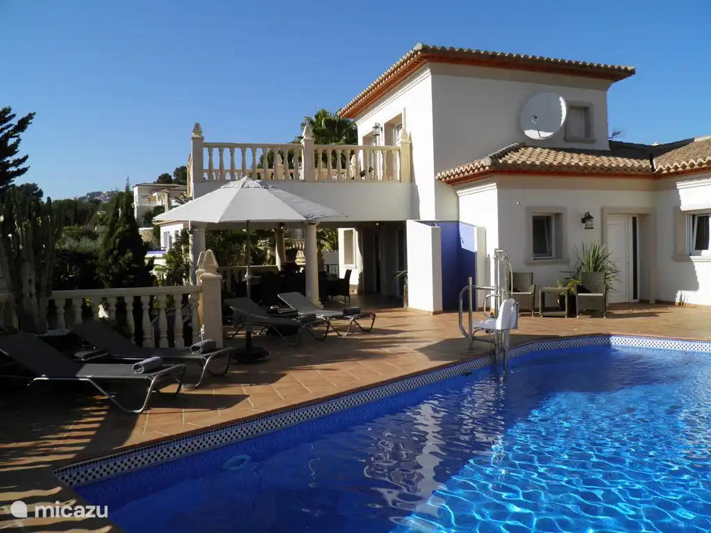 Villa casa palomino, rolstoelvriendelijk! in moraira, costa blanca ...