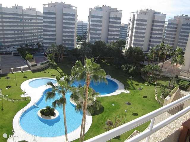 Vakantiehuis Spanje, Costa Blanca, El Campello - appartement Luxe App.Jardin del Mar strand,zwemb