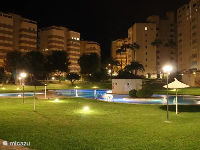 Luxueuse plage App.Jardin del Mar, baignade | Espagne, Costa Blanca, El Campello - appartement Jardin et piscine magnifiquement éclairés tous les soirs toute l'année