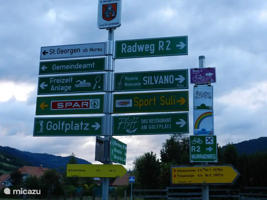 Es gibt viel zu tun in der Umgebung.