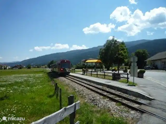 Chalet de bien-être Kreischberg | Autriche, Styrie, Sankt Lorenzen ob Murau - chalet Train pour Murau. Amusant à faire avec les enfants.