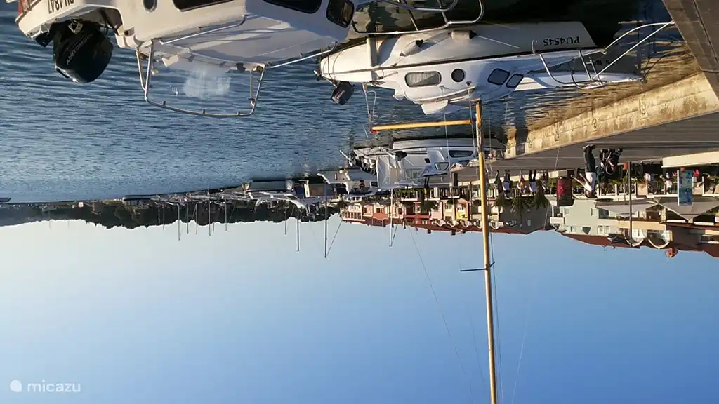 El puerto pesquero de Medulin