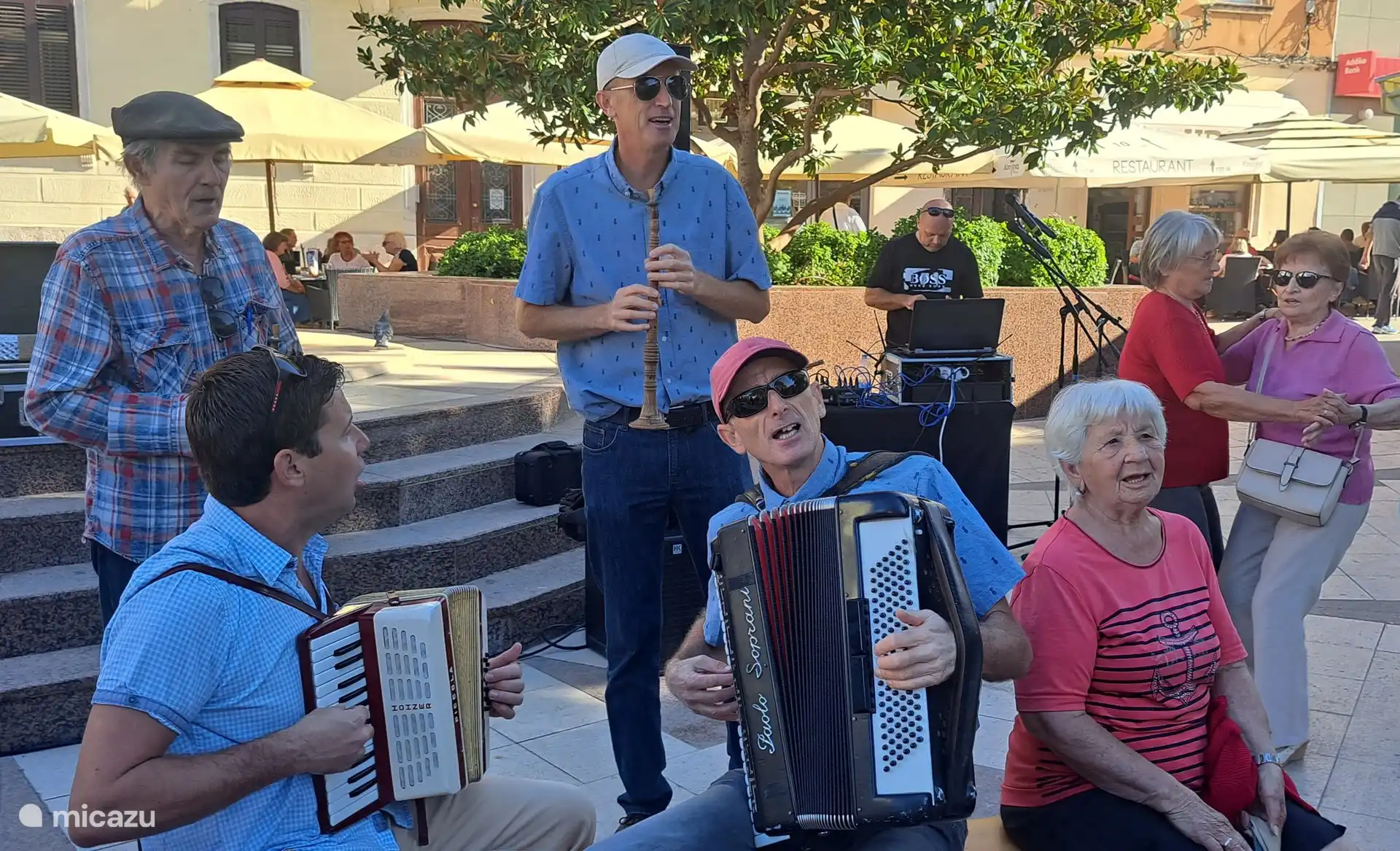 Música en las calles de Pula