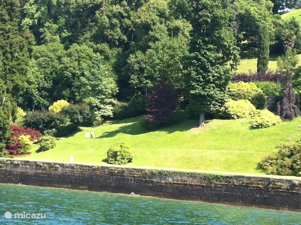 ....y los jardines están muy bien cuidados.