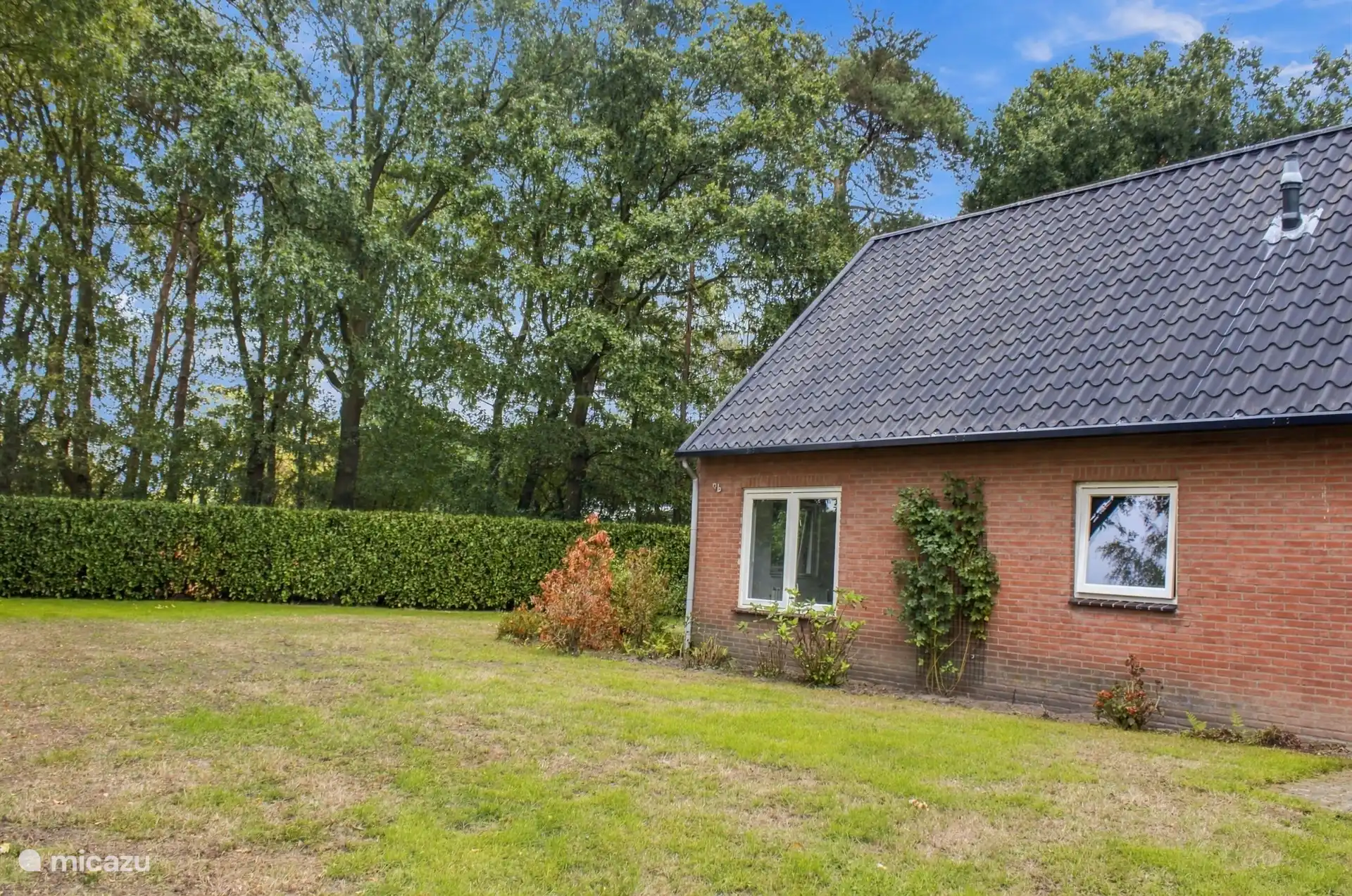 Vooraanzicht huis