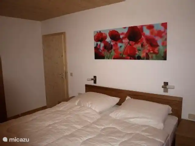 vakantiehuis huren in Oostenrijk, Salzburgerland, Annaberg – Haus Boris Een van de 2 slaapkamers met een 2-persoonsbed.