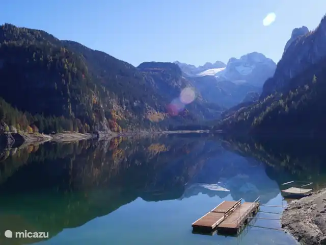 vakantiehuis huren in Oostenrijk, Salzburgerland, Annaberg – Haus Boris De Dachstein Gletsjer in de zomer (Gosausee).