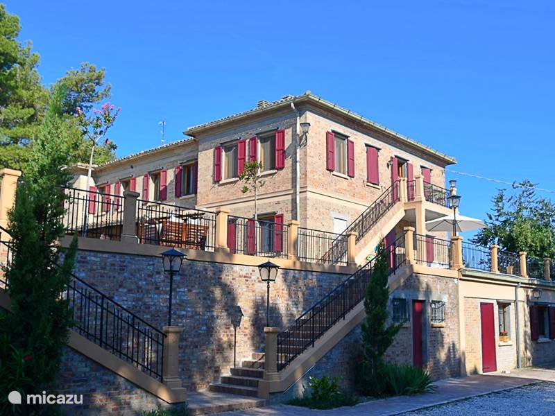Holiday home in Italy, Marche, Orciano di Pesaro Villa  Group Accommodation Villa Fonti