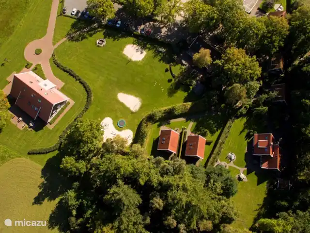 Arcoíris que incluye kota finlandesa en Países Bajos, Overijssel, Losser - casa vacacional Situado en una finca