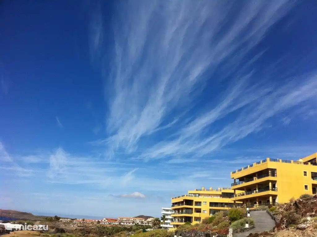 Wohnhaus aus der Ferne