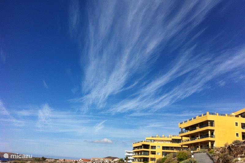 Vakantiehuis Spanje, Tenerife, Golf del Sur Appartement App mt adembenemend zeez in Tenerife