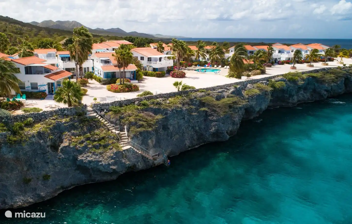 Escalier devant notre appartement
