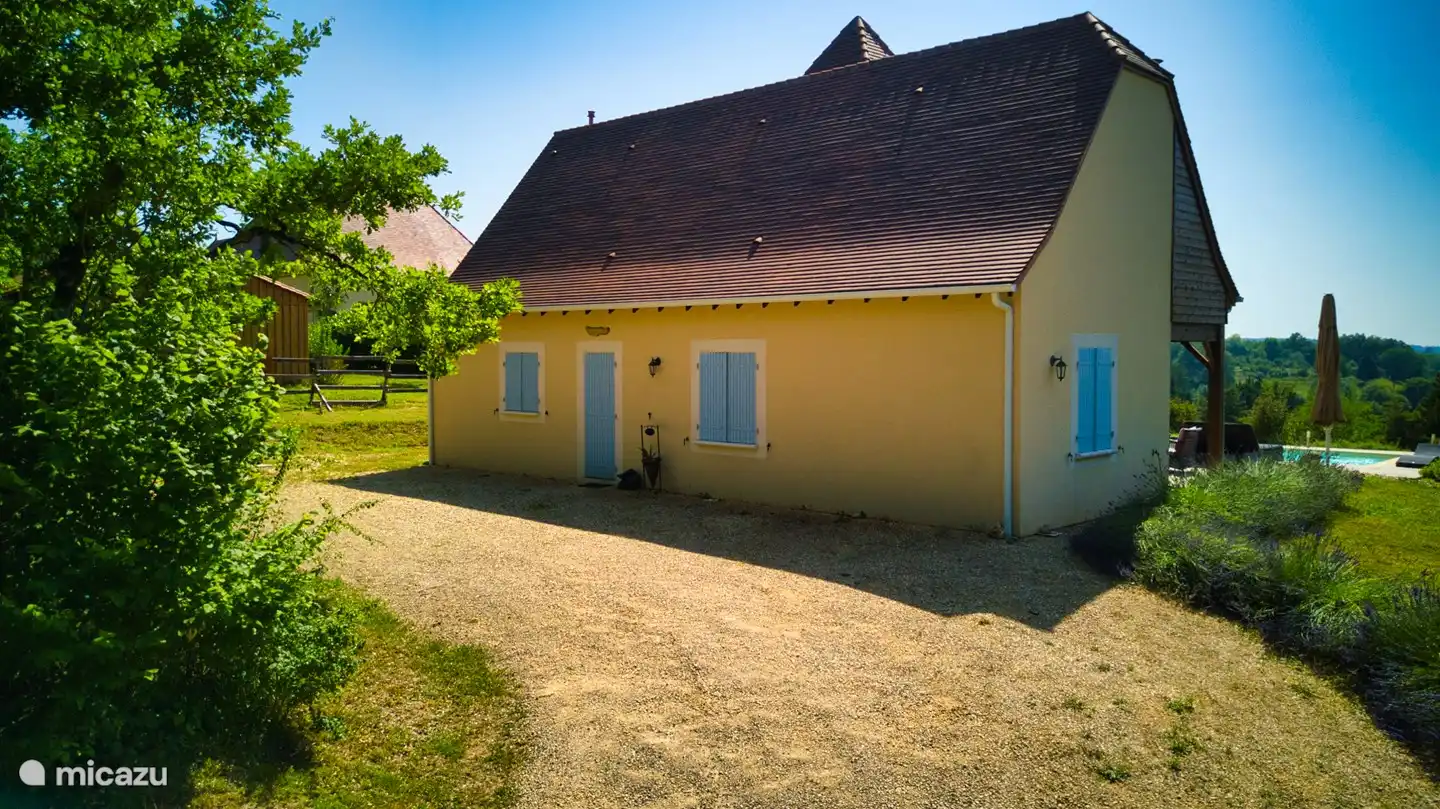 Sanglier in Frankreich, Dordogne, Sainte-Foy-de-Longas - Villa