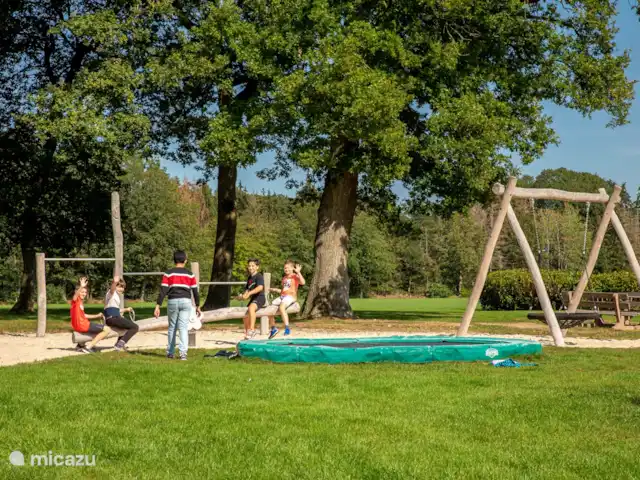Flint avec Kota finlandais et bain à remous | Pays-Bas, Overijssel, Losser - maison de vacances Aire de jeux pour les enfants