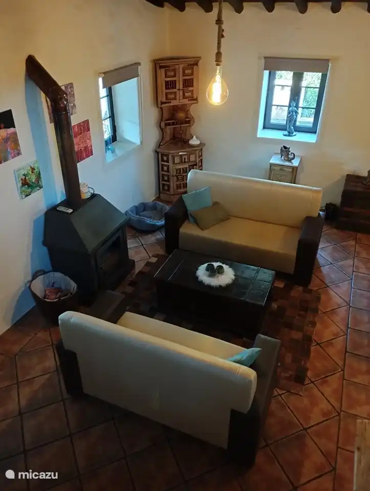 Seating area downstairs