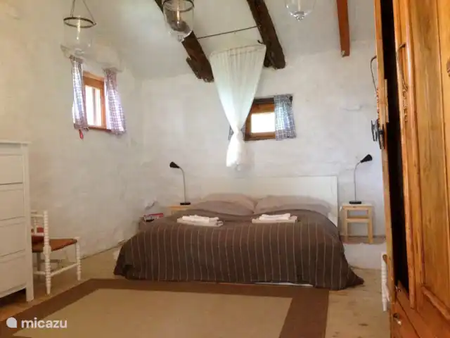casa de susa en Italia, Piamonte, Susa - casa rural / cabaña El dormitorio