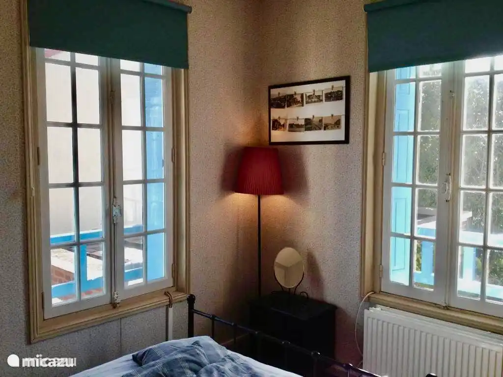 Eerste verdieping; De blauwe slaapkamer (2p bed)