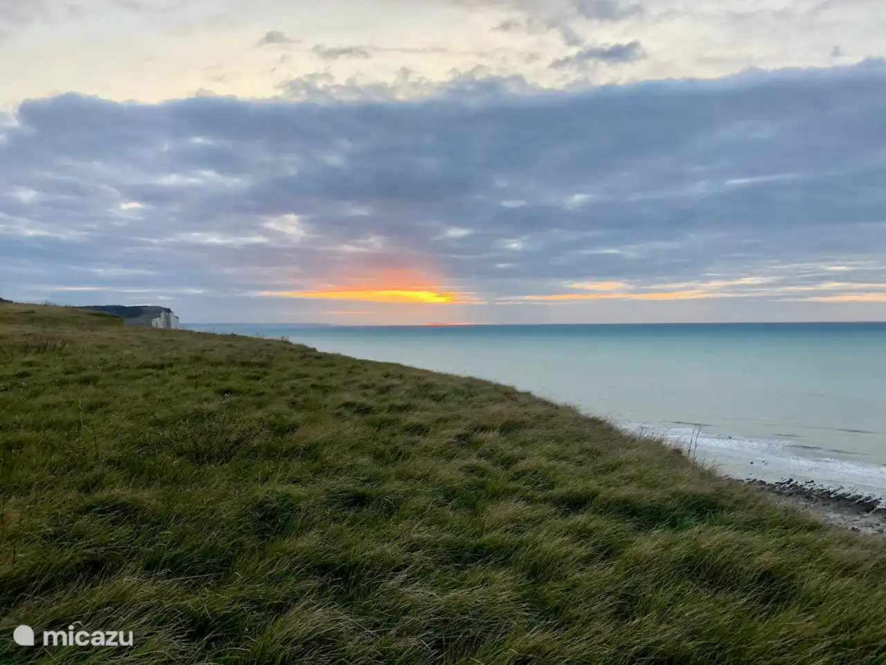 Vanaf Mont Jolibois uitzicht naar Petit-Caux