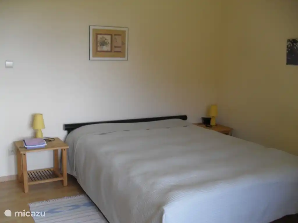 Habitaci&#243;n 3 que tiene una linda vista.