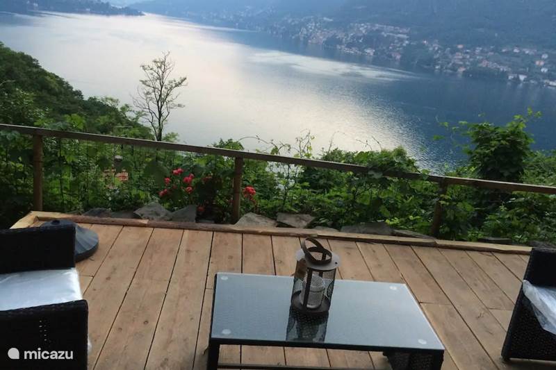 Vakantiehuis Italië, Comomeer, Pognana Lario Appartement Dono il Lago di Como- met meerzicht