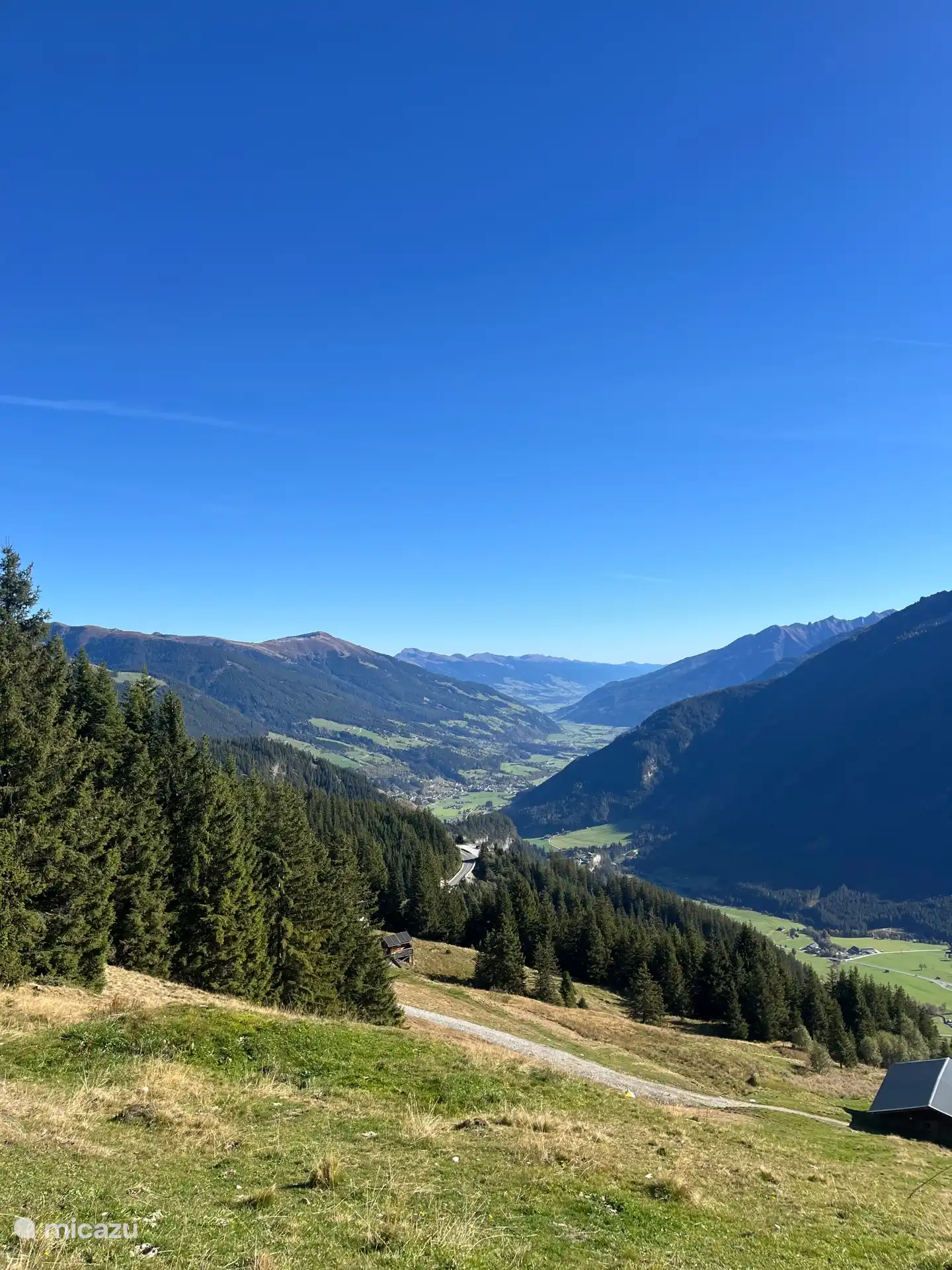 Surroundings, view of Pinzgau valley