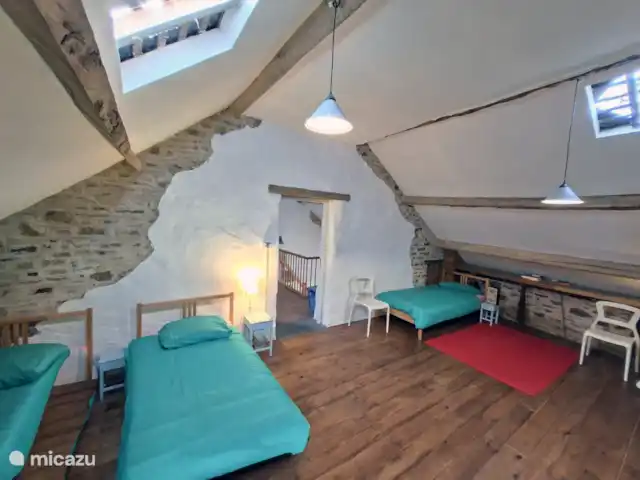 Gîte Rouge, Menil Vin, Normandie | France, Orne, Ménil-Vin - maison de vacances Chambre avec 4 lits
