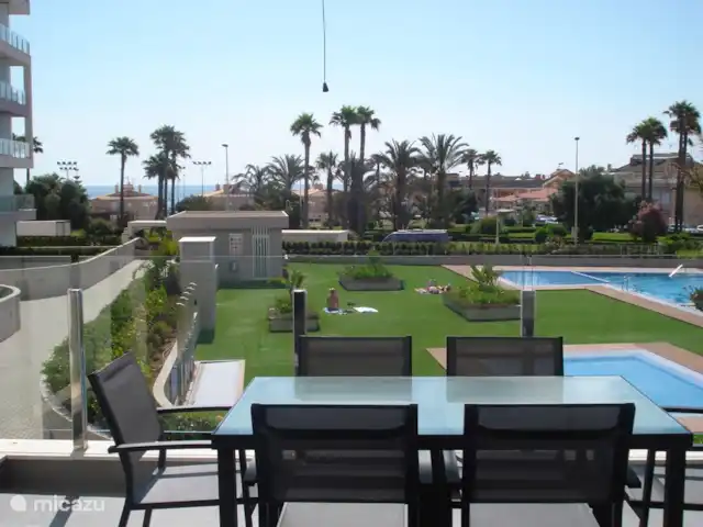 Location de Vacances Espagne, Costa Blanca, Torrevieja, appartement - Appartement de luxe la mata 1B vue de la piscine
